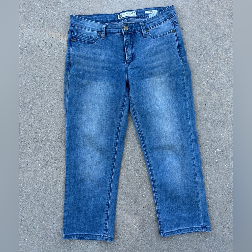 Anne Klein Slim Capri Jeans Women Size 2